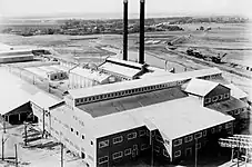 Pinedale Mill overhead view.