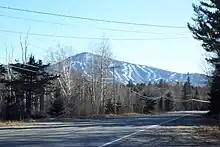 Sugarloaf Mountain seen from Routes 16 and 27