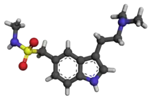 Sumatriptan molecule