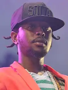 Popcaan performing at Summerjam in 2013