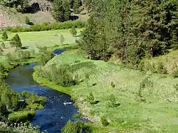 Sumpter Valley Railway, Middle Fork (John Day River) Spur