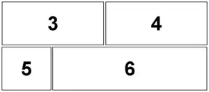 Sunday comic strip panel layout, designed to fill a third of a newspaper page.