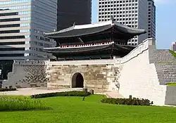 Namdaemun, the gate in the city walls