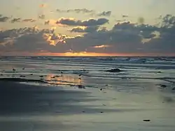 Sunrise in Wildwood in August 2016