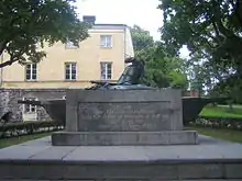 Tomb of Field Marshal Augustin Ehrensvärd's grave at Suomenlinna, 1805