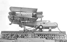 Walrus MK-IV on board La Argentina, San Francisco, 1940