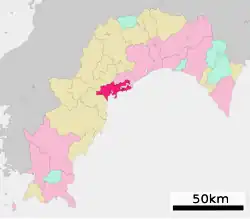 Location of Susaki