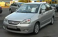 Suzuki Liana Comfort sedan (front; Germany)