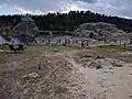 Swimming and other activities are popular at Sylvan Lake.