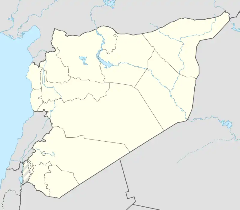 Ras al-Ayn is located in Syria