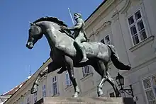 Memorial of 10th Hussar Regiment in Székesfehérvár