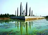 "Khát vọng thống nhất" Monument (on the South bank)