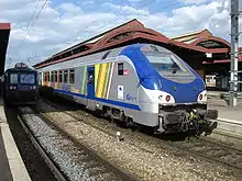 TER 200 driving trailer at Strasbourg-Ville station