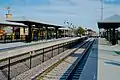 View of the TEXRail station from the platforms