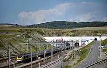 Channel railways tunnel