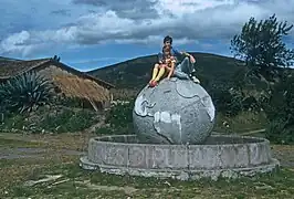 The ball on the Pan-American Highway.