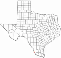 Location of Siesta Shores, Texas