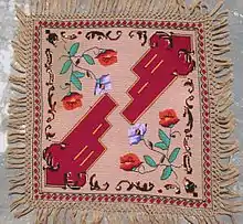 Traditional tablecloth, Maramureș, Romania