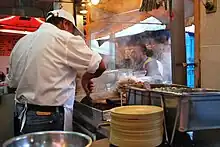 A taco stand in the Tacubaya neighborhood of Mexico City