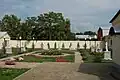 Sepulchral monuments in the museum's inner yard