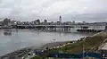 Taipei Bridge seen from Sanchong in 2005