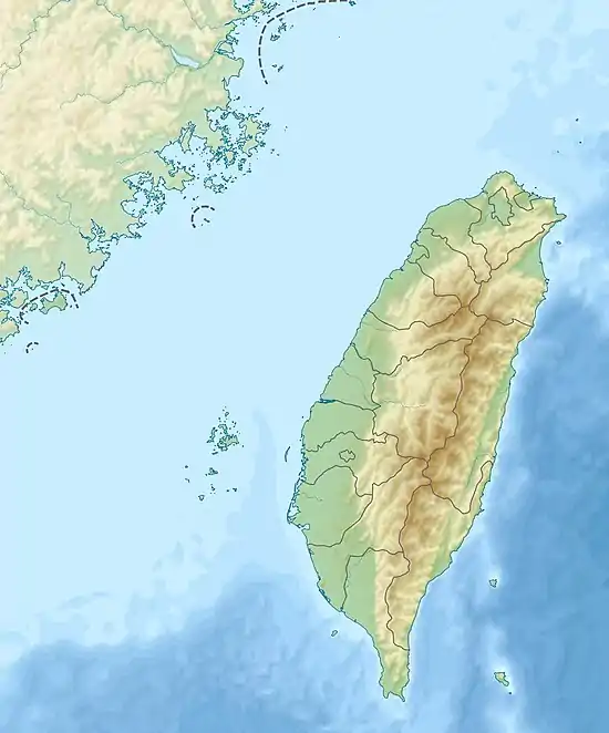 Dongyin is located in Taiwan