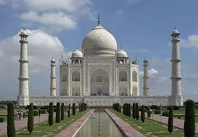 Taj Mahal, Agra, India, c.1649, by Ustad Ahmad Lahori