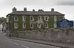 Garden Wall and Gateway attached to North West Corner of the Talbot Hotel