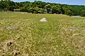 Site of the Middle Gate current temple in back