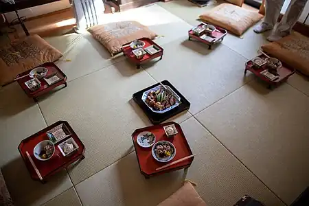 Ryūkyū tatami are square shaped without borders