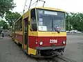 Newer Tatra T6B5 Tram