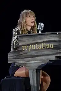 Taylor Swift on the Reputation Stadium Tour