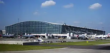 London Heathrow Airport Terminal 5 serving London, United Kingdom