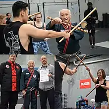 Arnis being taught in Australia