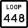 State Highway Loop 448 marker