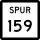 State Highway Spur 159 marker