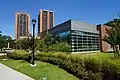 Fitness and Recreation Center, with Stark Hall and Guinn Hall in background