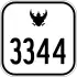 National Highway 3344 shield}}