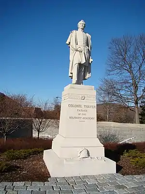 Thayer Monument, West Point, New York (1883).