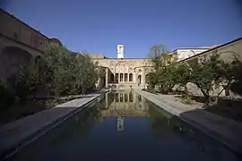 The courtyard of the Borujerdi House.