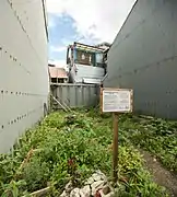 The Branch "Pocket Farm" is a free, open farm in a pocket park managed by local artists and used to host eco art workshops. It is one of a handful of urban gardens in the Kitakagaya Creative Village neighborhood in Suminoe-ku, Osaka, Japan.