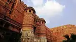 Agra Fort: Inner Delhi Gate.