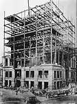 The building during construction c.1893