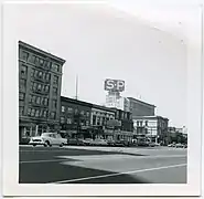 The "S·P" sign from The Embarcadero (1956)