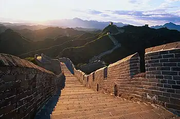 The Great Wall at dawn