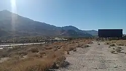 The I-10 passing through Whitewater, California, with Mt. San Jacinto in the background