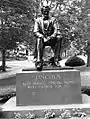 Front view of the Lincoln Monument of Hingham, Massachusetts, by Charles Keck