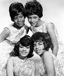 Singing group The Marvelettes