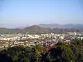 Mt Sawa seen from Hikone Castle