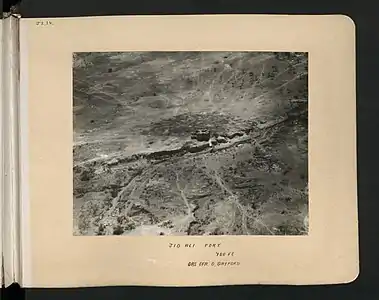 Jidali fort clearly visible from 100 ft